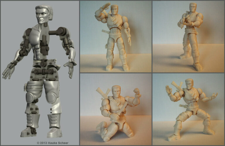 3D Printable Action Figures: The Future of Collectibles and Customization