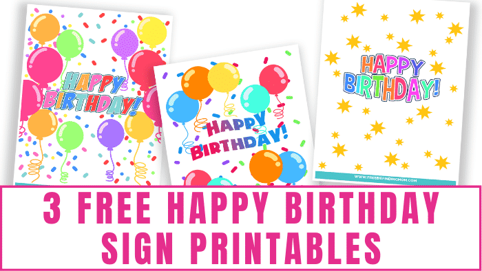 An engaging title that includes the keyword ‘Printable Happy Birthday Signs’