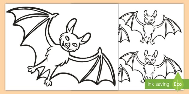 Bat Template Printable: A Versatile Resource for Education, Creativity, and Decoration