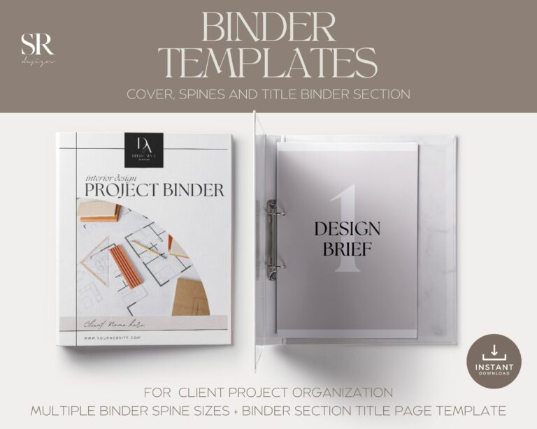 Binder Cover Printable: Elevate Your Organization with Custom Designs