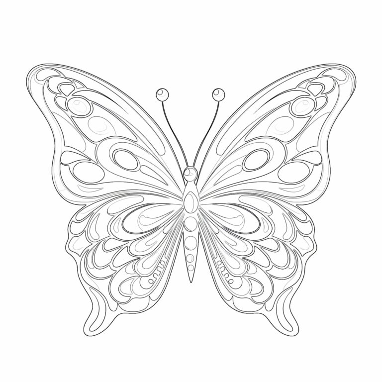 Butterfly Coloring Pages Printable: A Journey of Creativity, Education, and Relaxation