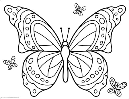 Butterfly Coloring Printable: A Captivating Educational Tool