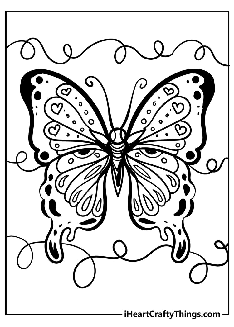 Butterfly Printable Coloring Page: A Guide to Create and Enjoy