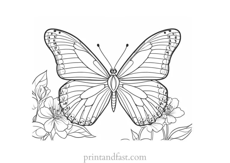 Butterfly Printable Coloring Pages: A Journey of Creativity and Relaxation