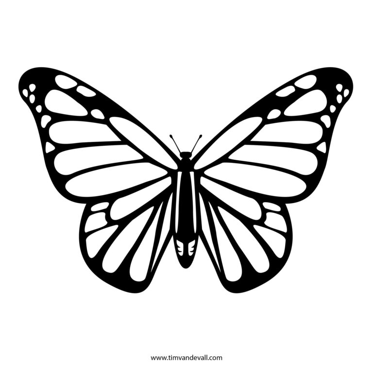 Butterfly Stencil Printable: A Guide to Creative Designs and Applications