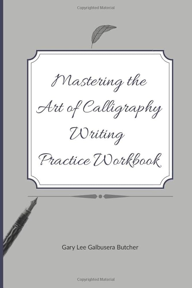 Calligraphy Practice Printables: Your Guide to Mastering the Art