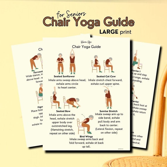 Chair Yoga For Seniors Printable: A Comprehensive Guide To Enhance Well-being