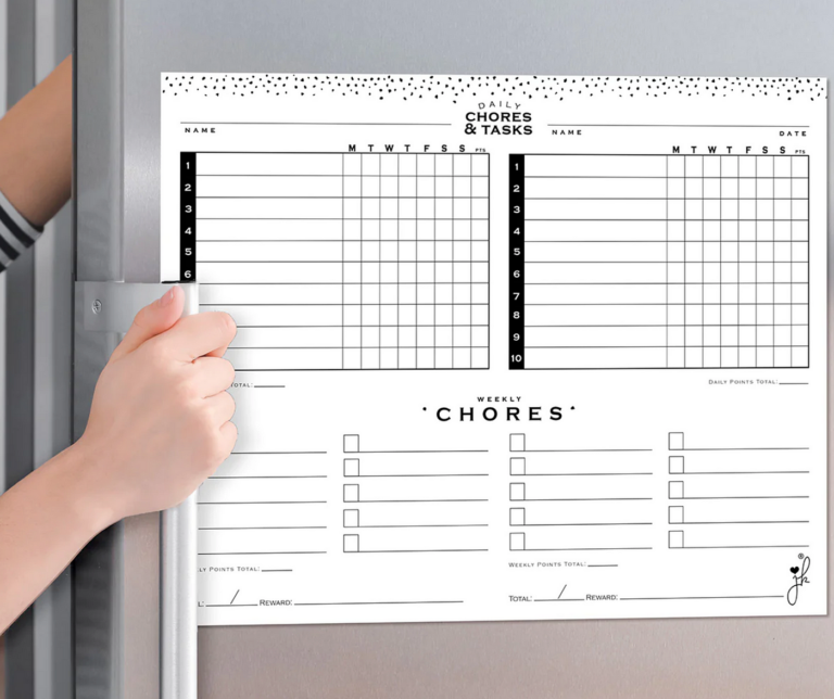 Chore Chart Printable Free: Empowering Families with Organization and Responsibility