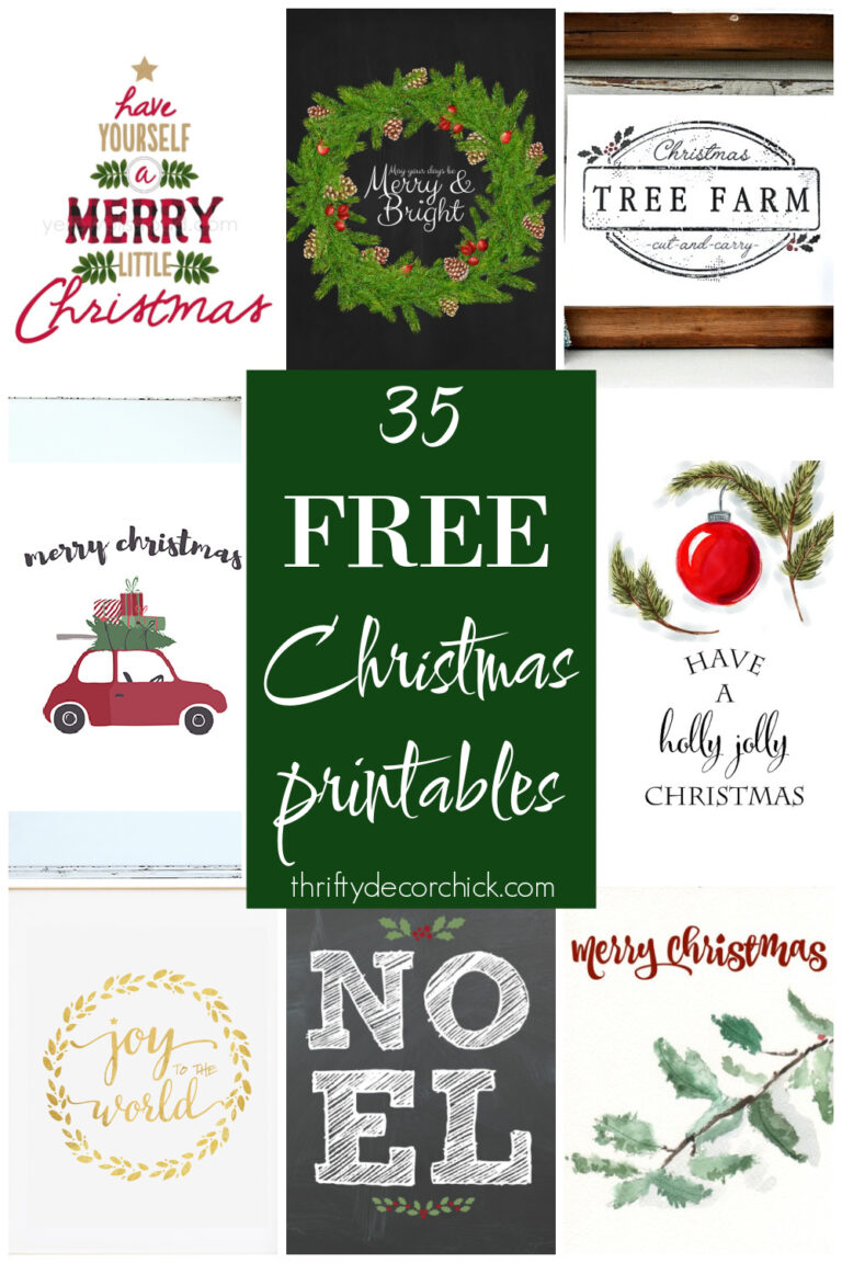 Christmas Clip Art Printables Free: Deck Your Halls with Festive Designs