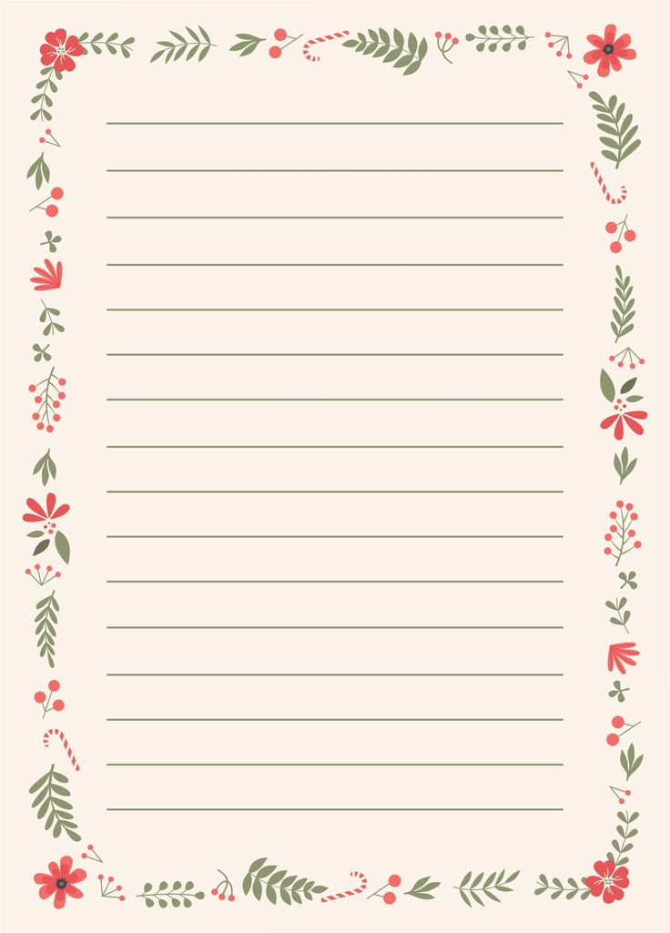 Christmas Stationery Printable: A Festive Touch to Your Holiday Correspondence