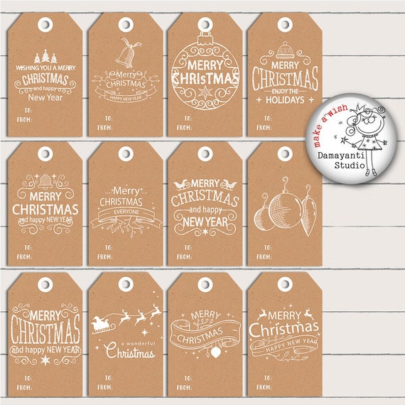 Christmas Tags Free Printable: A Guide to Festive and Personalized Gift Adornments