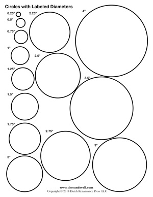 Circle Template Printable: Your Essential Guide to Perfect Circles