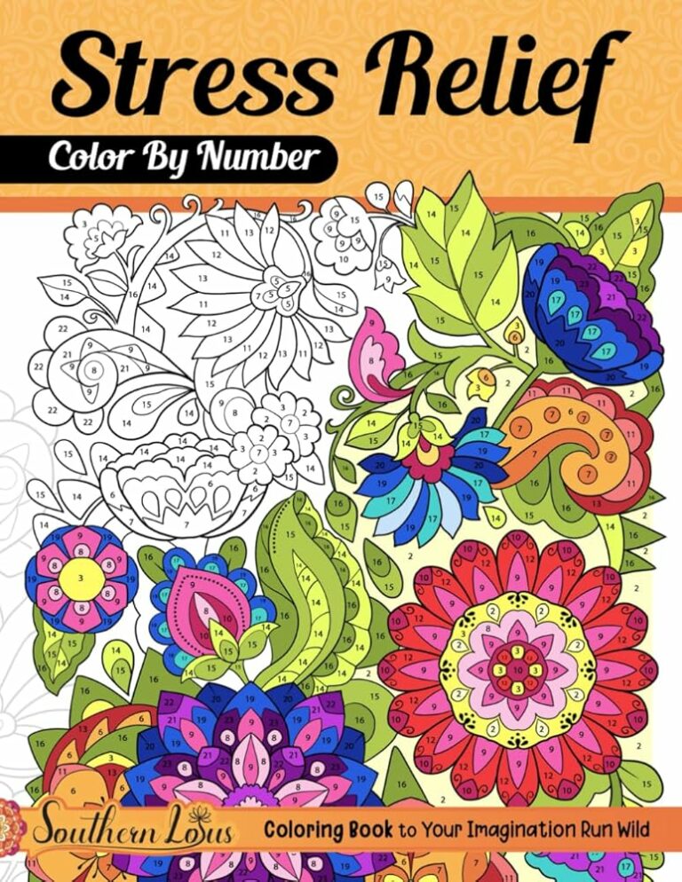 Color By Number For Adults Printable: A Creative Escape for Relaxation and Focus