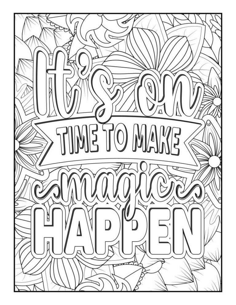 Coloring Pages Printable For Teenagers: Unleash Your Creativity and Find Your Zen