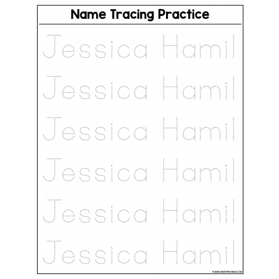 Create Printables Name Tracing: A Guide to Making Personalized Practice Sheets