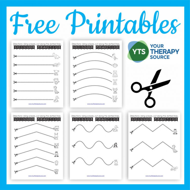 Cutting Practice Printables: A Comprehensive Guide to Enhance Scissor Skills and Fine Motor Development