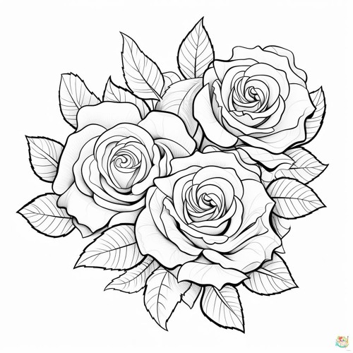 Discover the Enchanting World of Printable Rose Coloring Pages