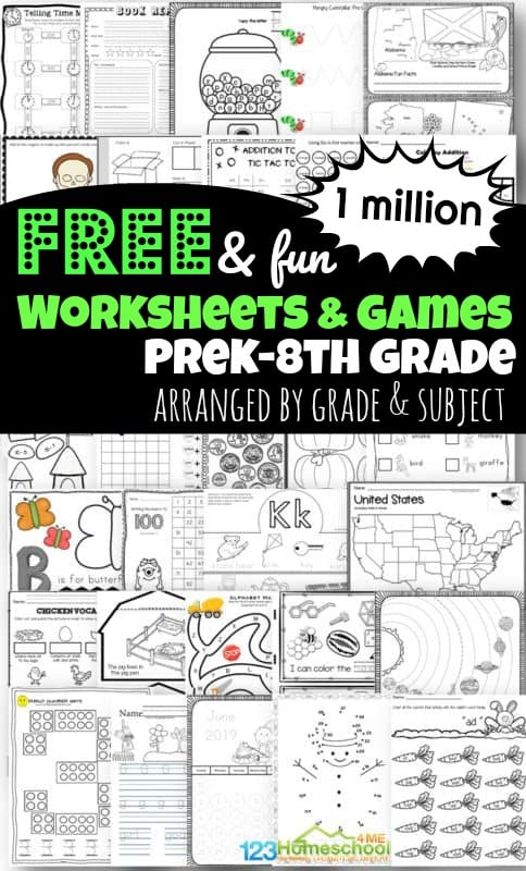 Discover the World of Free Homeschool Printables: Empowering Education at Your Fingertips