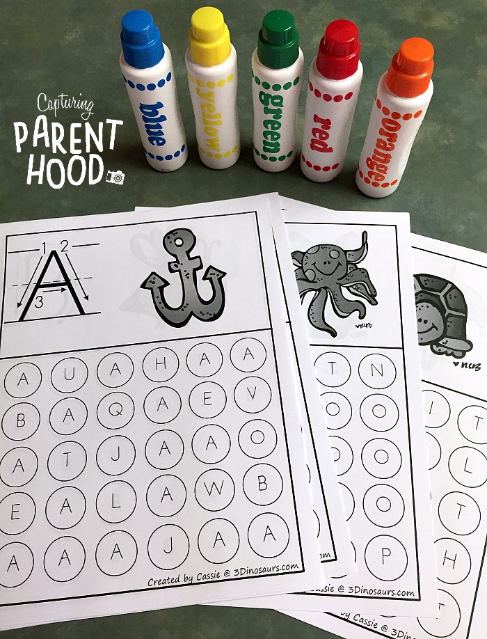 Dot Markers Printables: Educational Activities for Creative Expression