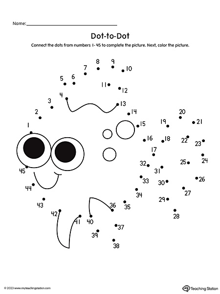 Dot to Dot Free Printables: A Fun and Educational Activity for Kids