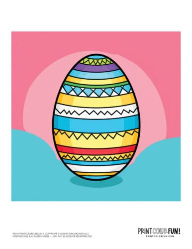 Easter Egg Printables: Creative and Eye-Catching Designs for the Easter Holiday