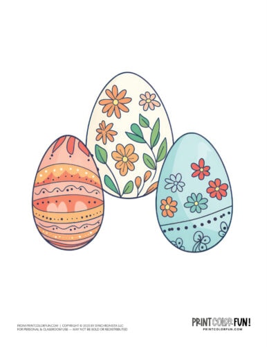 Easter Eggs Printables: A Creative and Educational Celebration