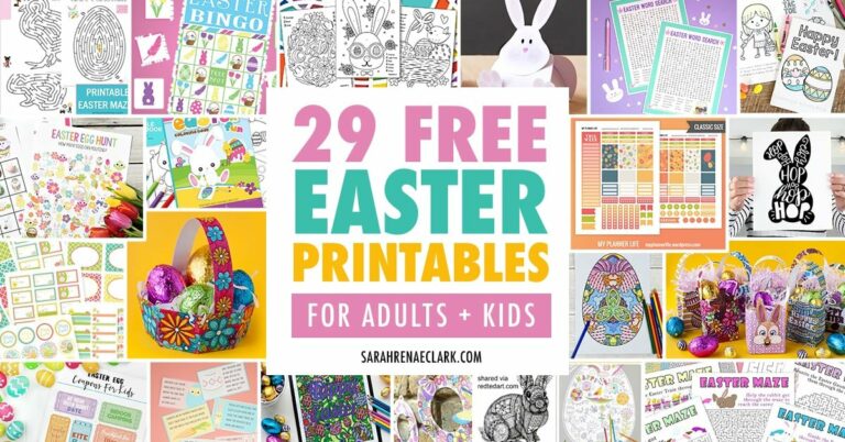 Easter Printables Free: Your Ultimate Guide to Festive Fun