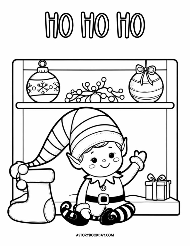 Elf on the Shelf Coloring Printables: A Festive Way to Engage and Entertain Kids