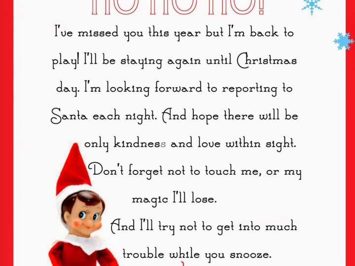 Elf on the Shelf Printables: A Magical Addition to Your Holiday Traditions