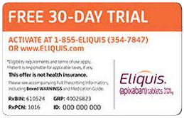 Eliquis 30 Day Free Trial Printable Coupon: Unlock Affordable Blood Clot Prevention