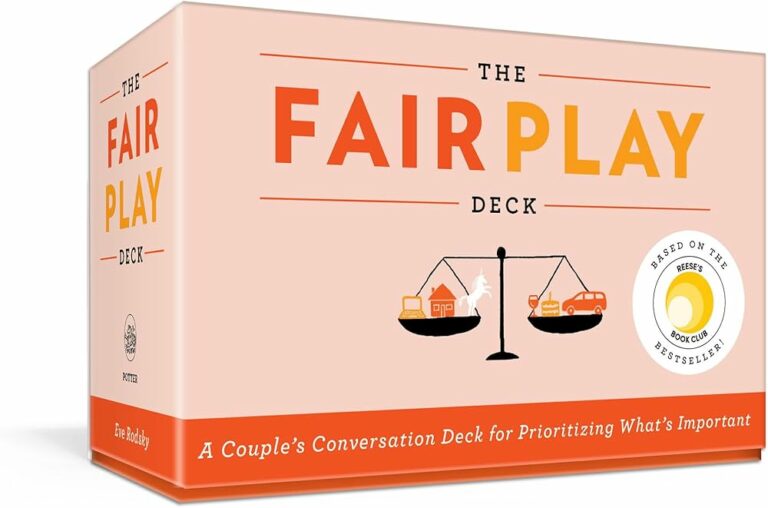 Fair Play Deck Eve Rodsky Printable: The Essential Guide to Equitable Task Distribution