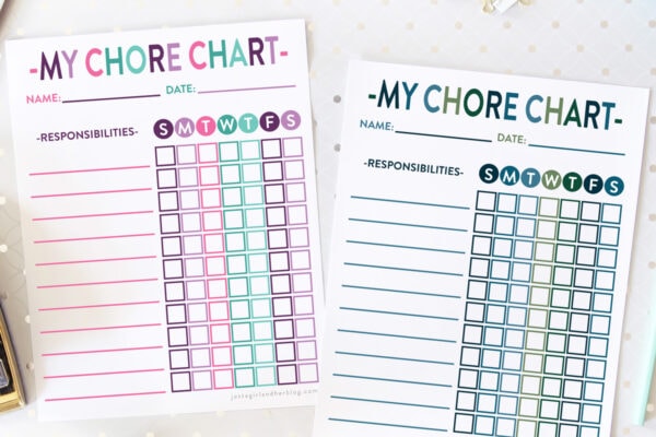 Free Chore Chart Printable: The Ultimate Guide to Organizing Your Chores