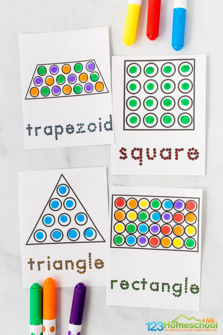 Free Dot Marker Printables: A Fun and Educational Resource for Kids