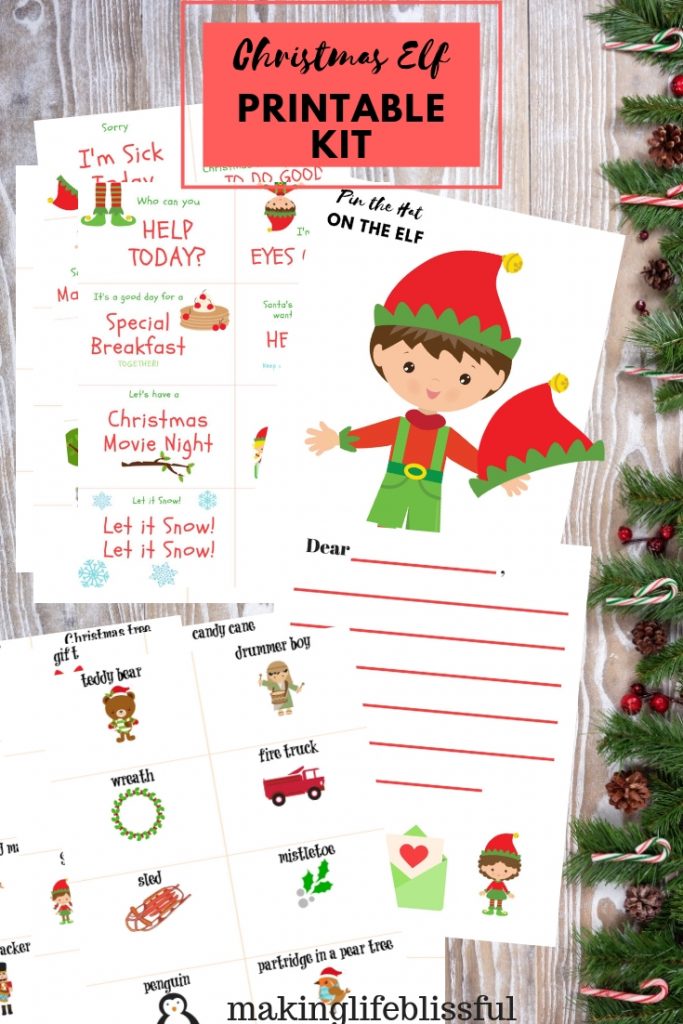 Free Elf Printables: Festive Fun for All