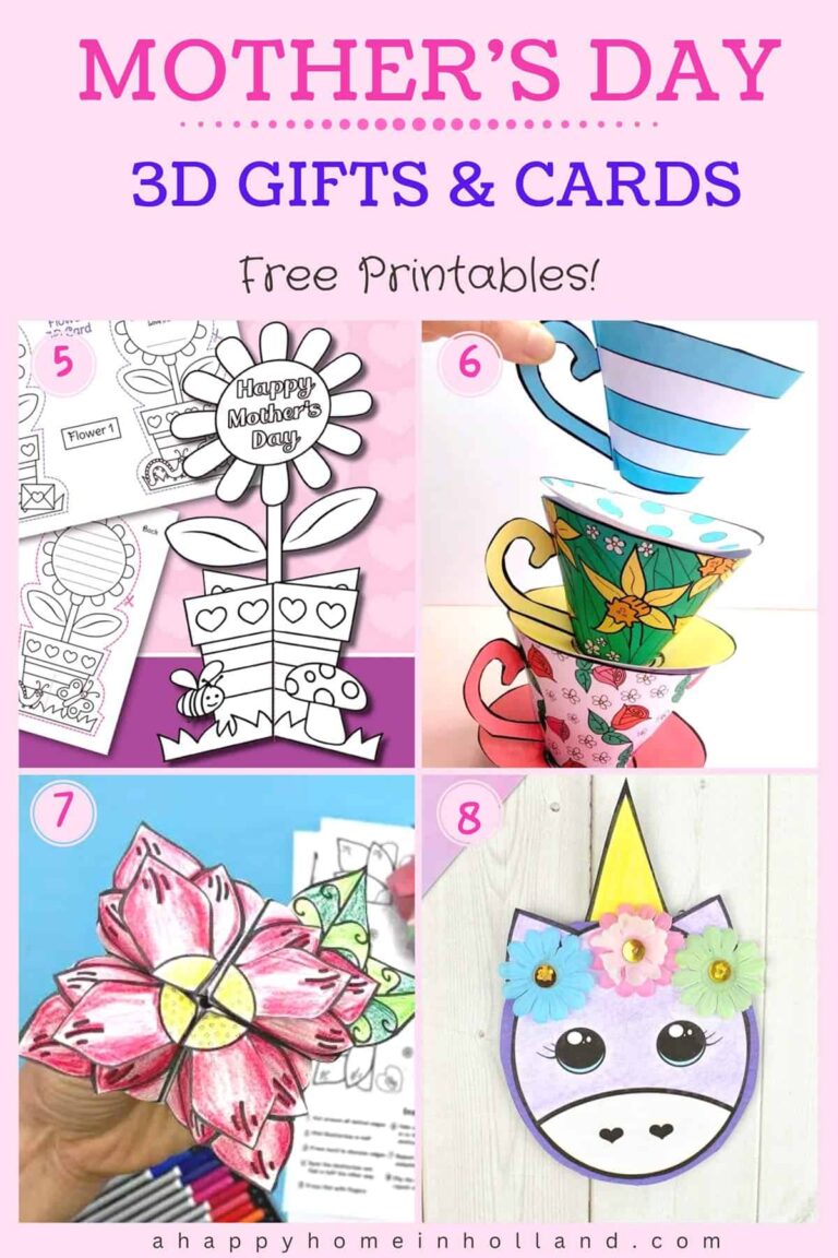 Free Mother’s Day Printables for Creative and Thoughtful Gifts