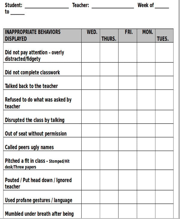 Free Printable Charts For Behavior: A Comprehensive Guide