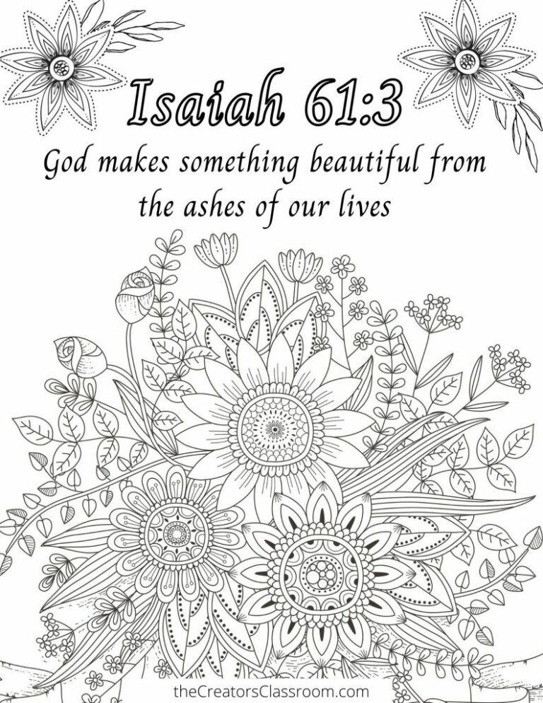 Free Printable Christian Coloring Pages: A Creative and Spiritual Journey