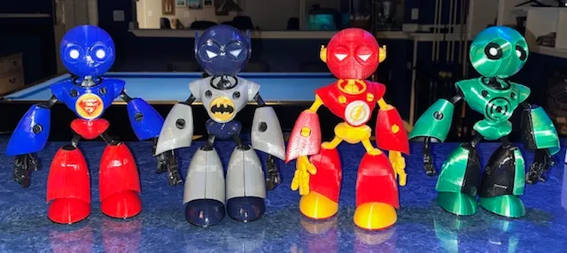 Free Printable Super Hero Robot: Empowering Creativity and Imagination