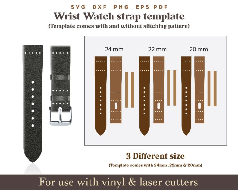 Free Printable Watch Band Template: A Comprehensive Guide to Customization and Creation