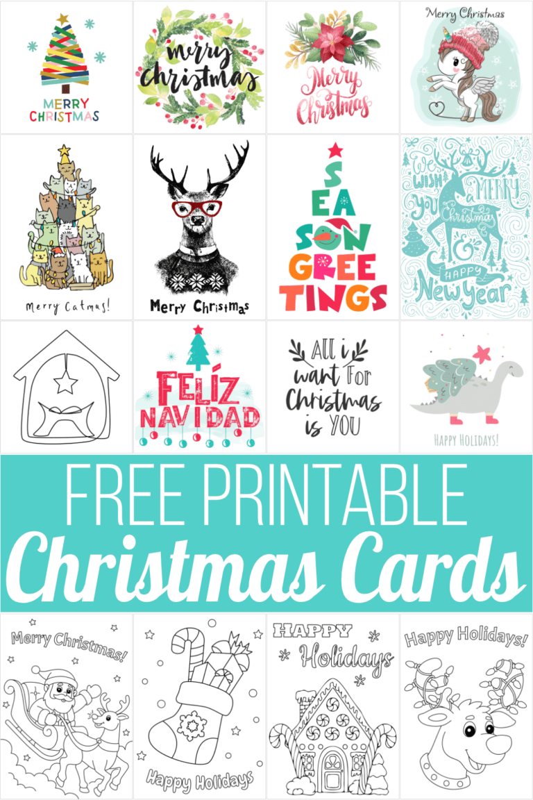 Free Printables Christmas: Festive Designs and Activities for a Joyous Holiday