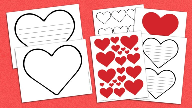 Free Valentine Heart Printables: Your Guide to Expressing Love Creatively