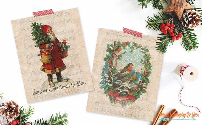 Free Vintage Christmas Printables: Add Nostalgic Charm to Your Holiday Decor