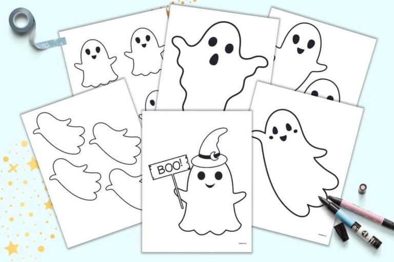 Ghost Template Printable: Unleash Your Halloween Creativity