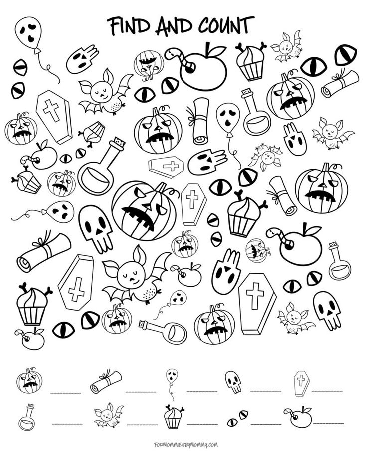 Halloween Activity Pages Printable: Spooky Fun for Kids