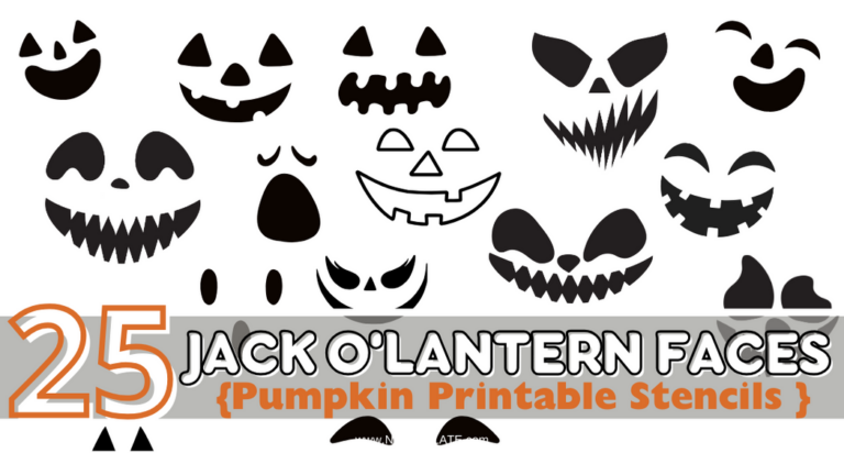 Halloween Pumpkin Faces Printable: A Guide to Spooktacular Designs and Customization