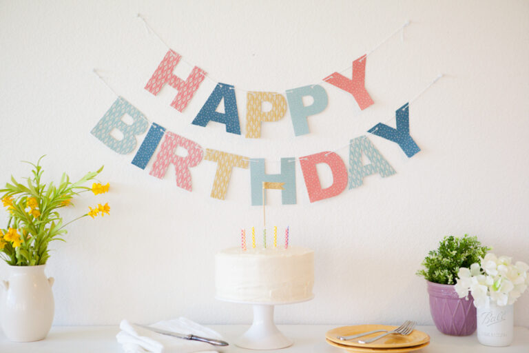 Happy Birthday Banner Printable: Create a Memorable Celebration