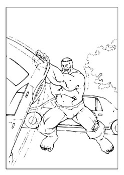 Hulk Printable Coloring Pages: Unleash Your Inner Hero