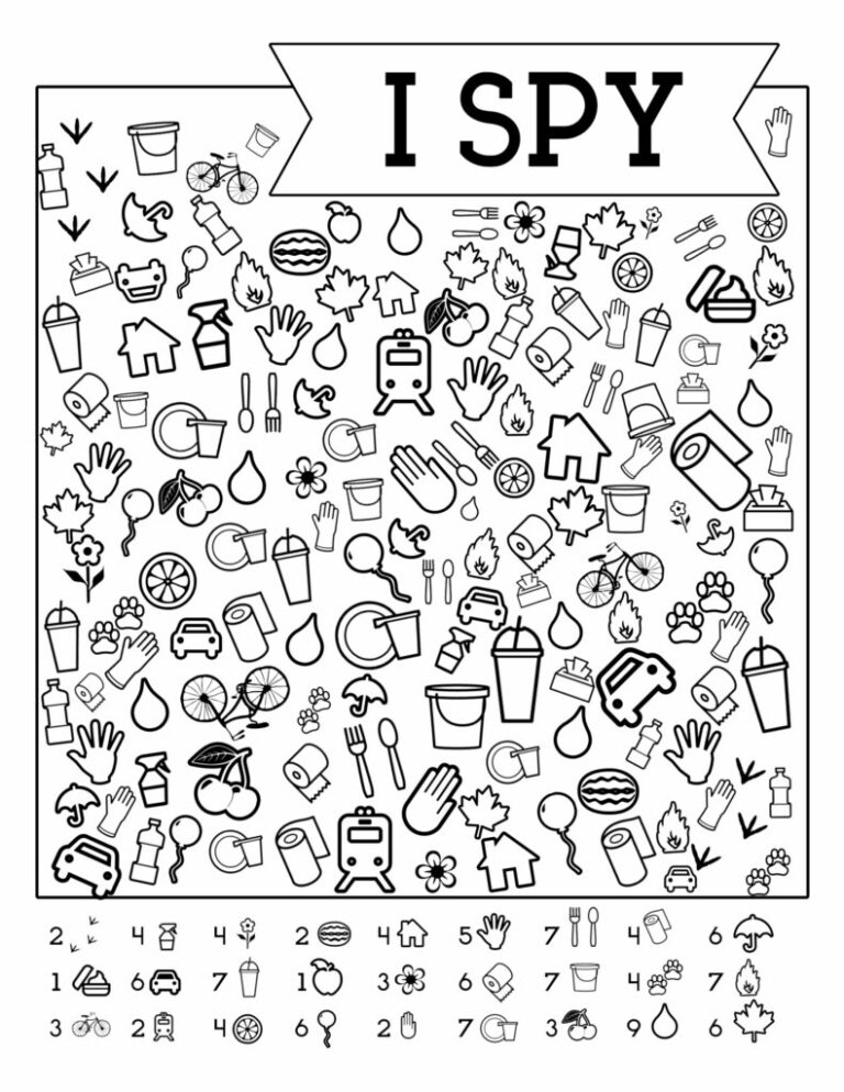 I Spy Games Printable: Engage and Educate with Fun Activities