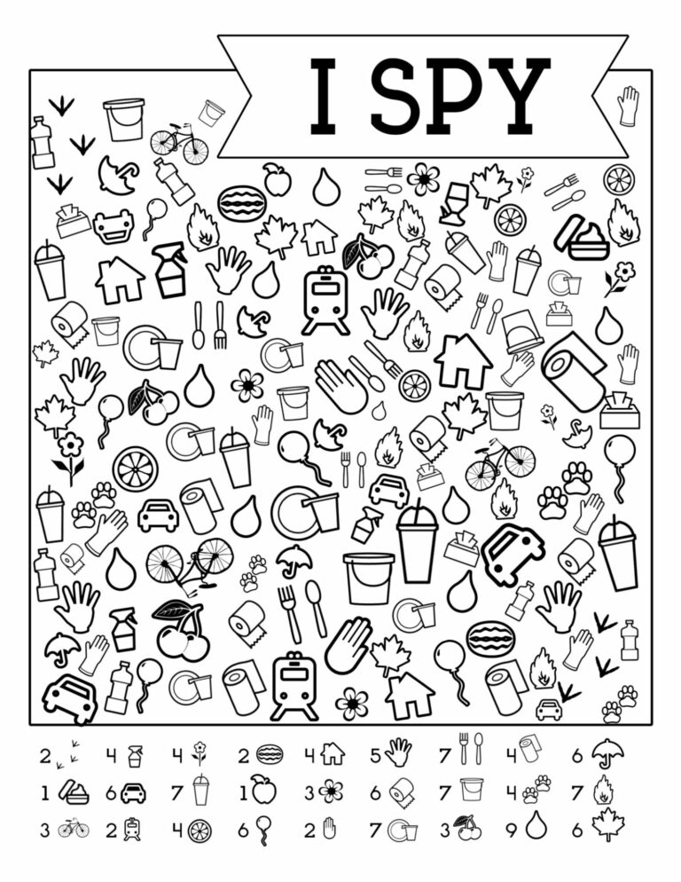 I Spy Printables: A Fun and Educational Activity for All Ages