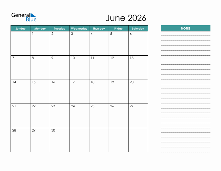 June 2026 Calendar Printable PDF: Your Essential Planning Tool